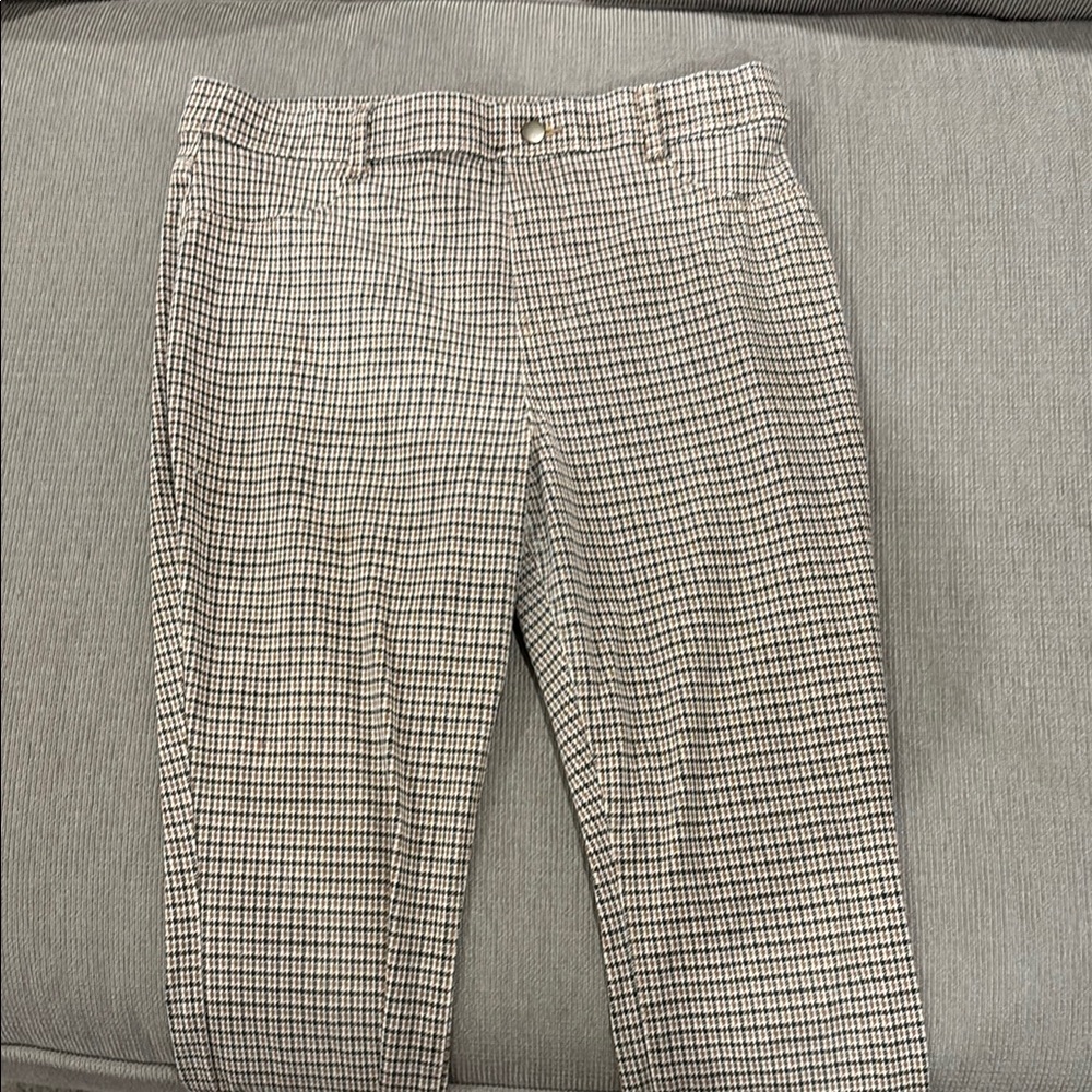 Time and Tru Black and White Dress Pants